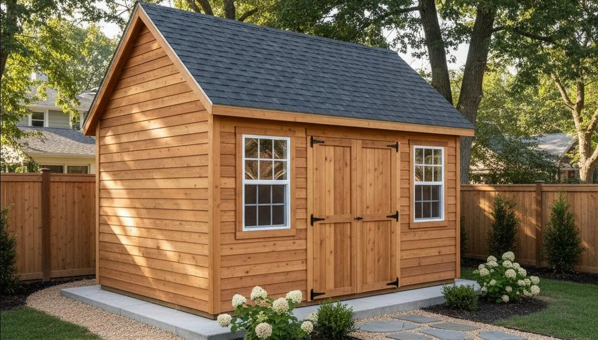 12×16 Wooden Shed Exterior Design Plans: 5 Ideas